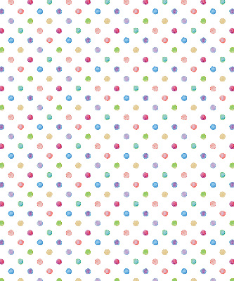Blackout roller blind for window Colorful dots