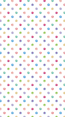 Blackout roller blind for window Colorful dots