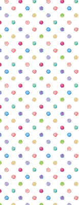 Blackout roller blind for window Colorful dots
