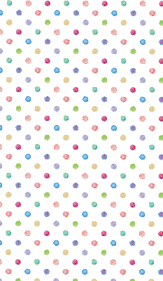 Blackout roller blind for window Colorful dots
