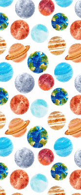 Blackout roller blind Planets