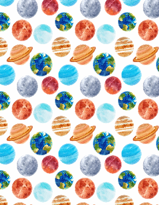 Blackout roller blind Planets