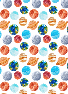 Blackout roller blind Planets