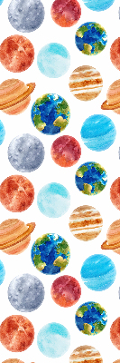Blackout roller blind Planets