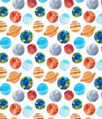Blackout roller blind Planets