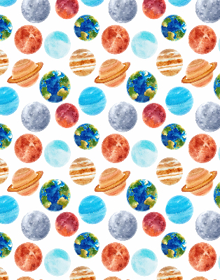 Blackout roller blind Planets