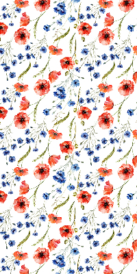 Fabric roller blind for window Poppy