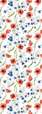 Fabric roller blind for window Poppy