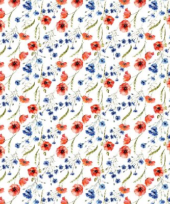 Fabric roller blind for window Poppy