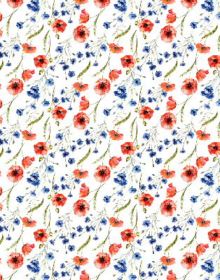 Fabric roller blind for window Poppy