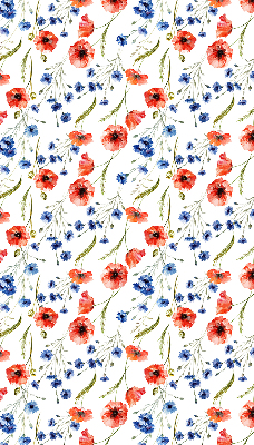 Fabric roller blind for window Poppy
