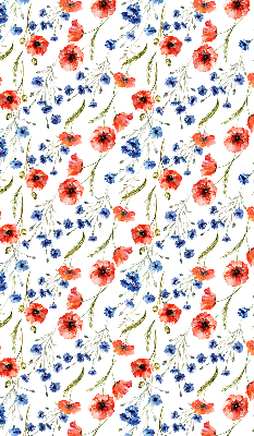 Fabric roller blind for window Poppy