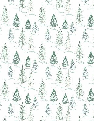 Blackout roller blind Trees