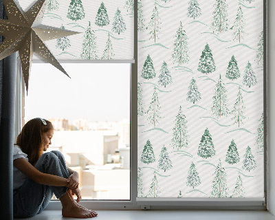 Blackout roller blind Trees