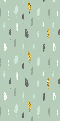 Fabric roller blind for window Colorful trees