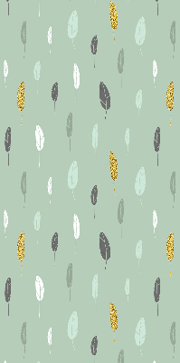 Fabric roller blind for window Colorful trees