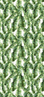 Fabric roller blind for window Leaves