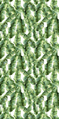Fabric roller blind for window Leaves