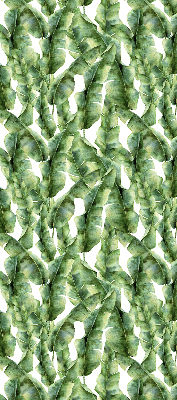 Fabric roller blind for window Leaves