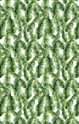 Fabric roller blind for window Leaves