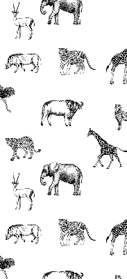 Blackout roller blind Animals