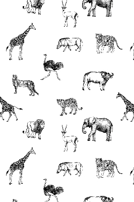 Blackout roller blind Animals