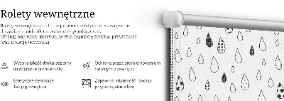 Blackout roller blind Drops