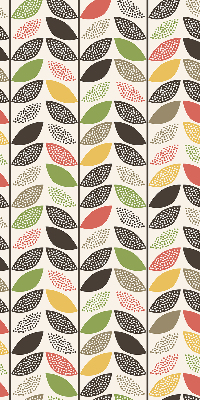 Blackout roller blind Colorful leaves