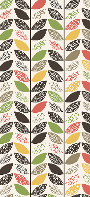Blackout roller blind Colorful leaves