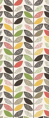 Blackout roller blind Colorful leaves