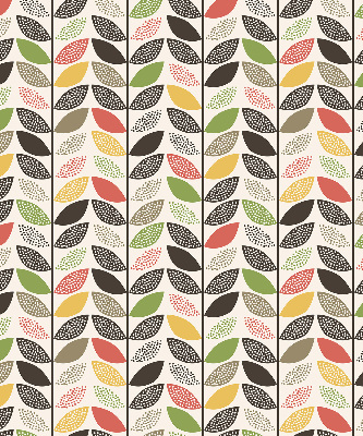 Blackout roller blind Colorful leaves