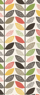 Blackout roller blind Colorful leaves