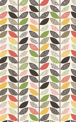 Blackout roller blind Colorful leaves