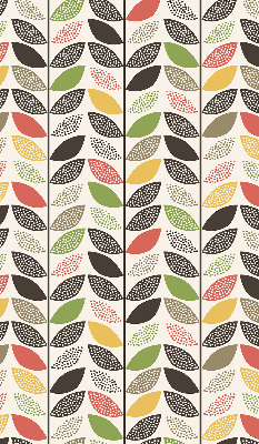 Blackout roller blind Colorful leaves