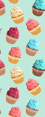 Blackout roller blind for window Cupcakes