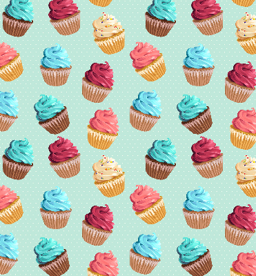 Blackout roller blind for window Cupcakes