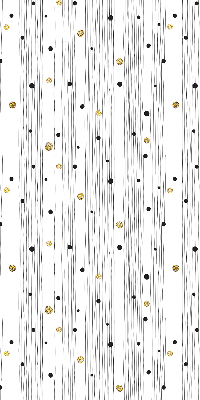 Fabric roller blind for window Stripes and dots