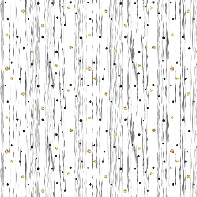 Fabric roller blind for window Stripes and dots