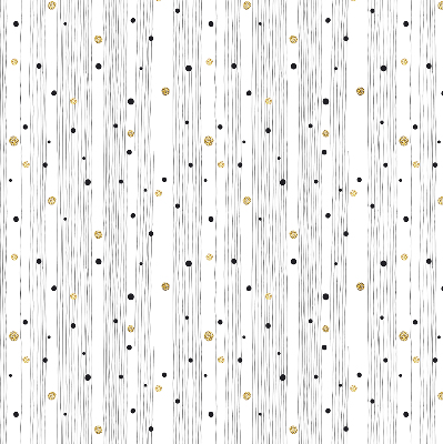 Fabric roller blind for window Stripes and dots