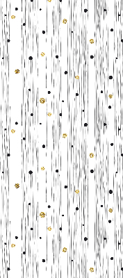 Fabric roller blind for window Stripes and dots