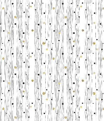 Fabric roller blind for window Stripes and dots