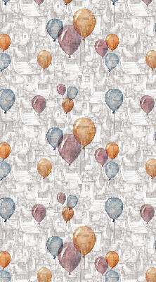 Blackout roller blind for window Balloons
