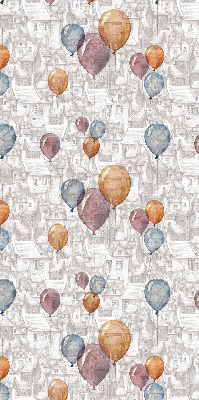 Blackout roller blind for window Balloons