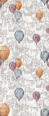 Blackout roller blind for window Balloons