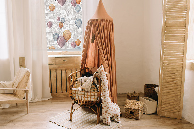 Blackout roller blind for window Balloons