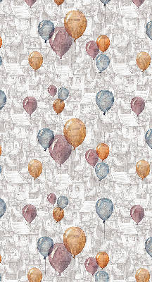 Blackout roller blind for window Balloons
