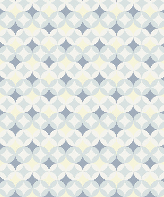 Fabric roller blind for window Colorful stars