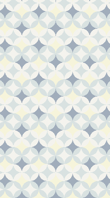 Fabric roller blind for window Colorful stars
