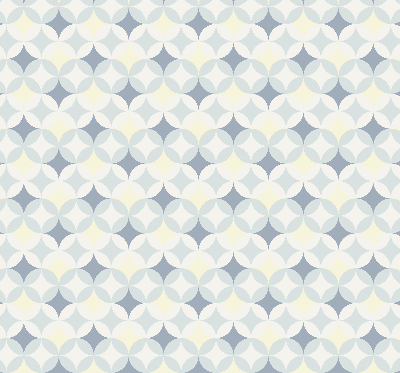 Fabric roller blind for window Colorful stars