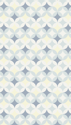 Fabric roller blind for window Colorful stars